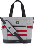 HURLEY bolso blanco/negro/rojo