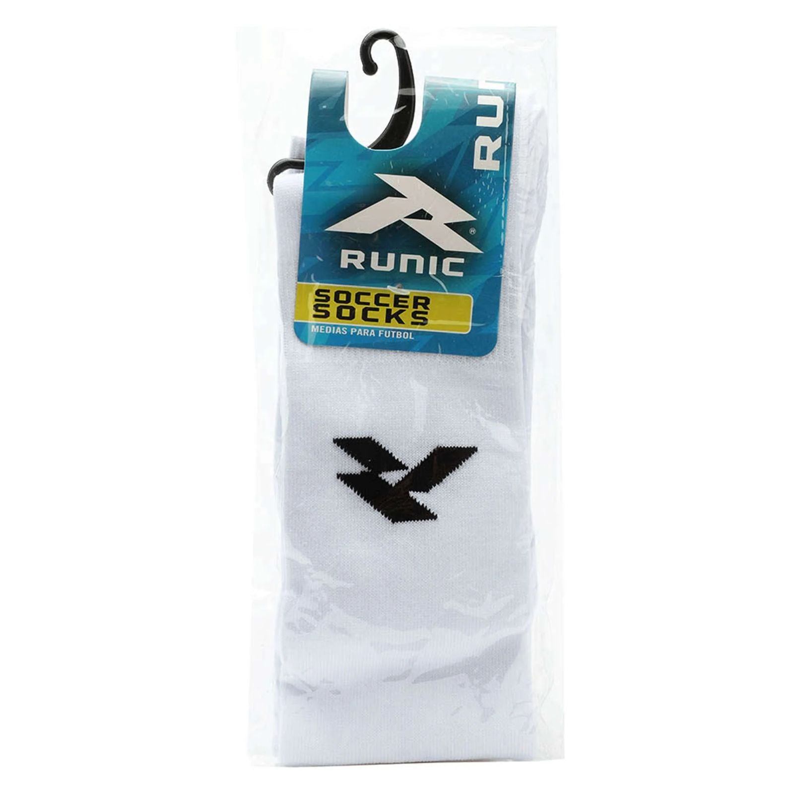 RUNIC medias para futbol blanco