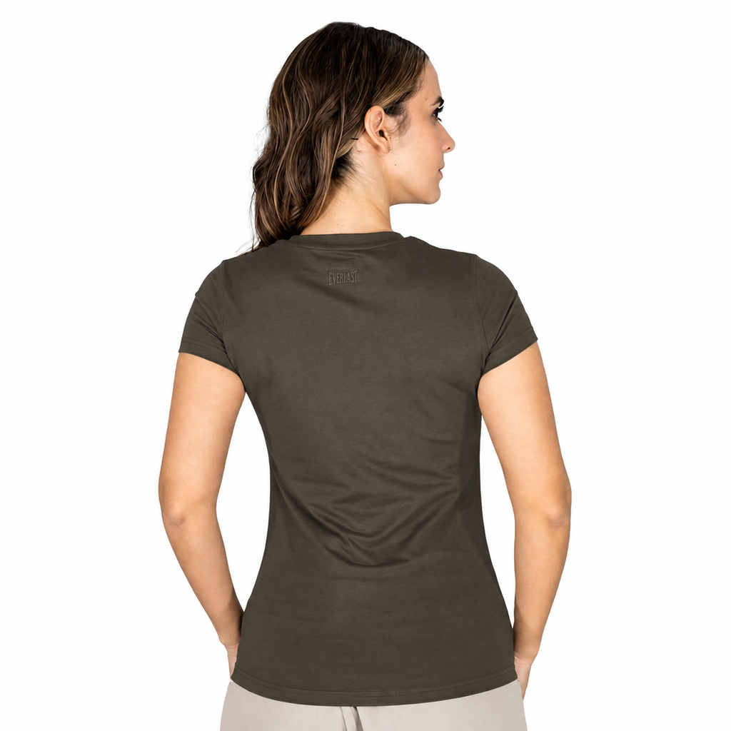 EVERLAST T-Shirt Fem E-DAY Brown Iron