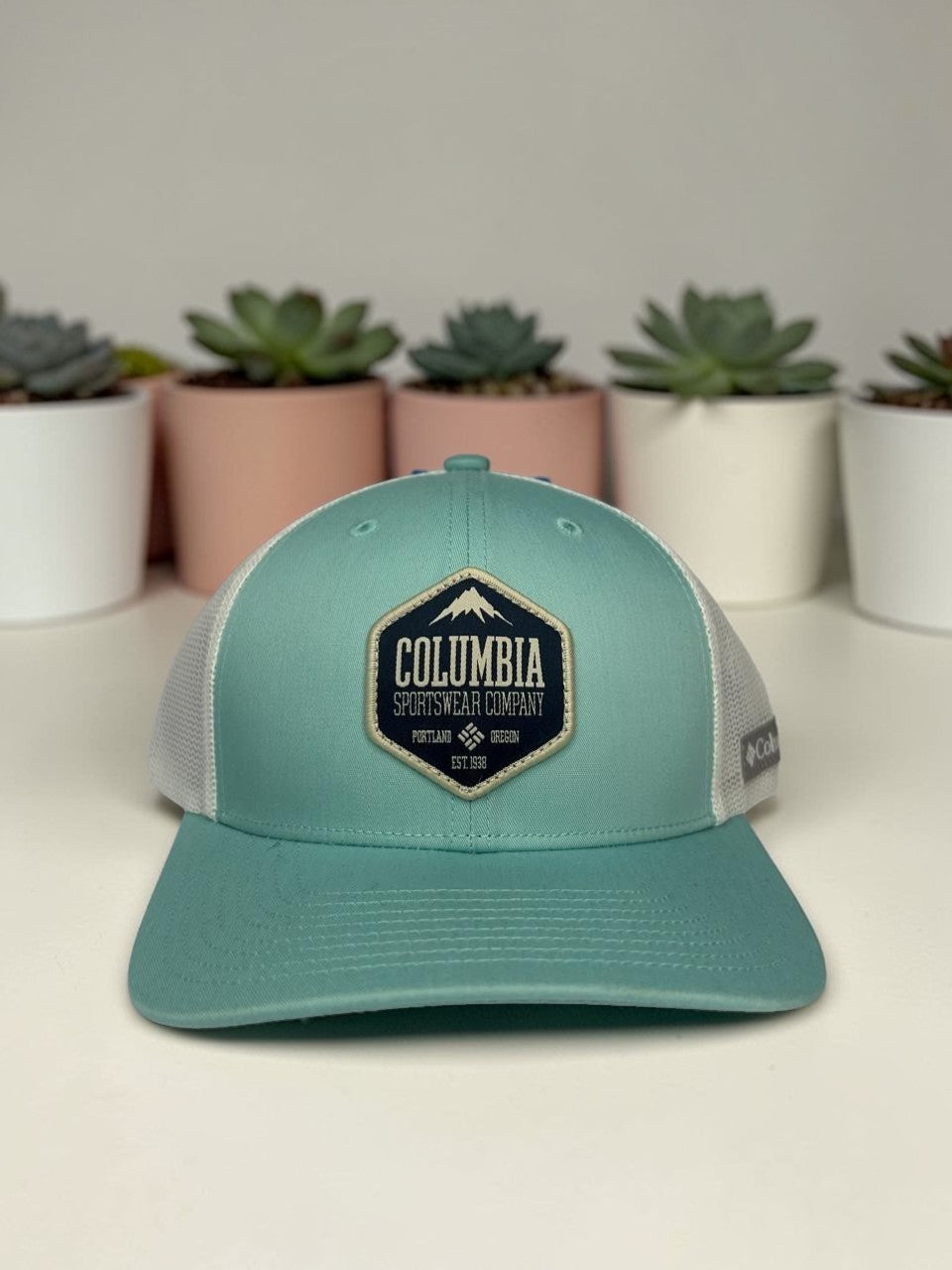 COLUMBIA gorra spring celeste