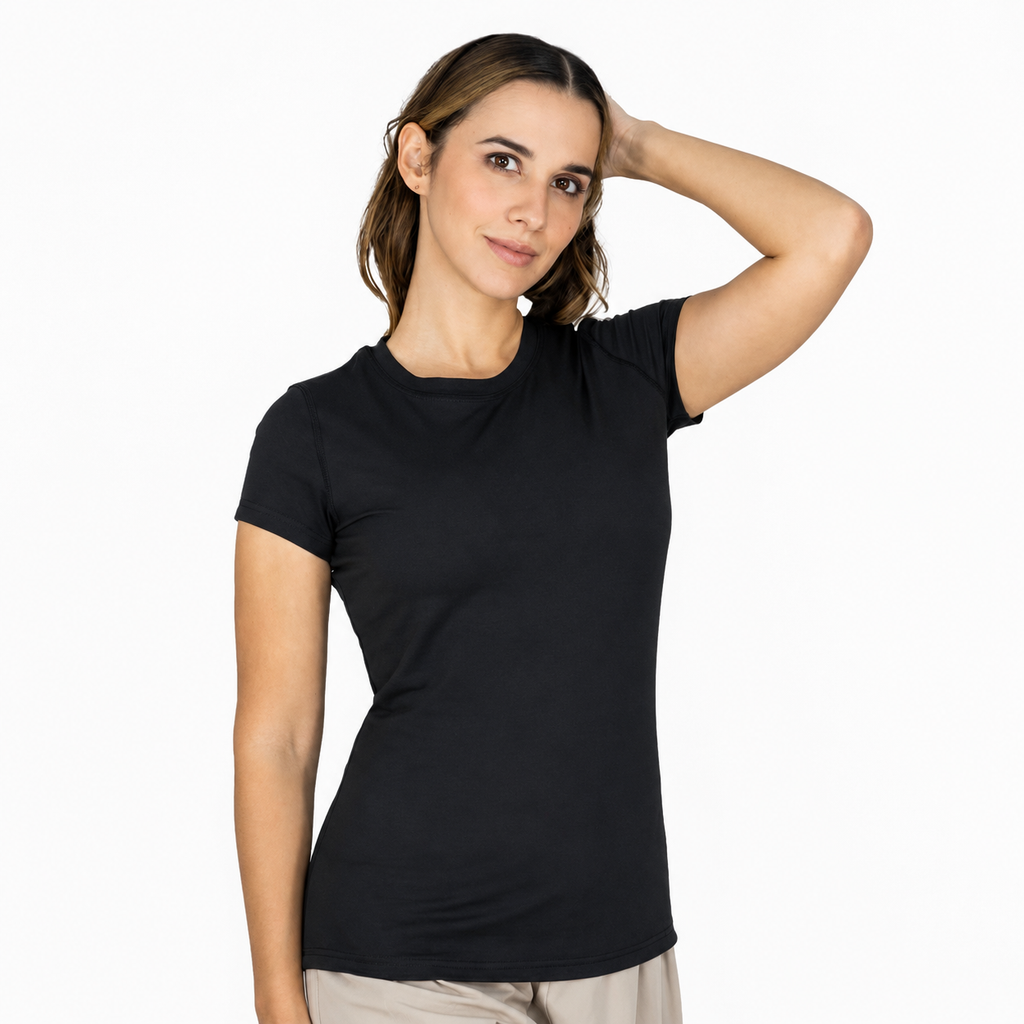EVERLAST T-shirt Fem E-DAY Black