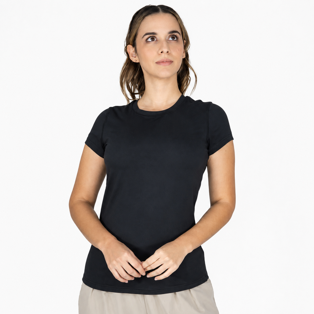 EVERLAST T-shirt Fem E-DAY Black