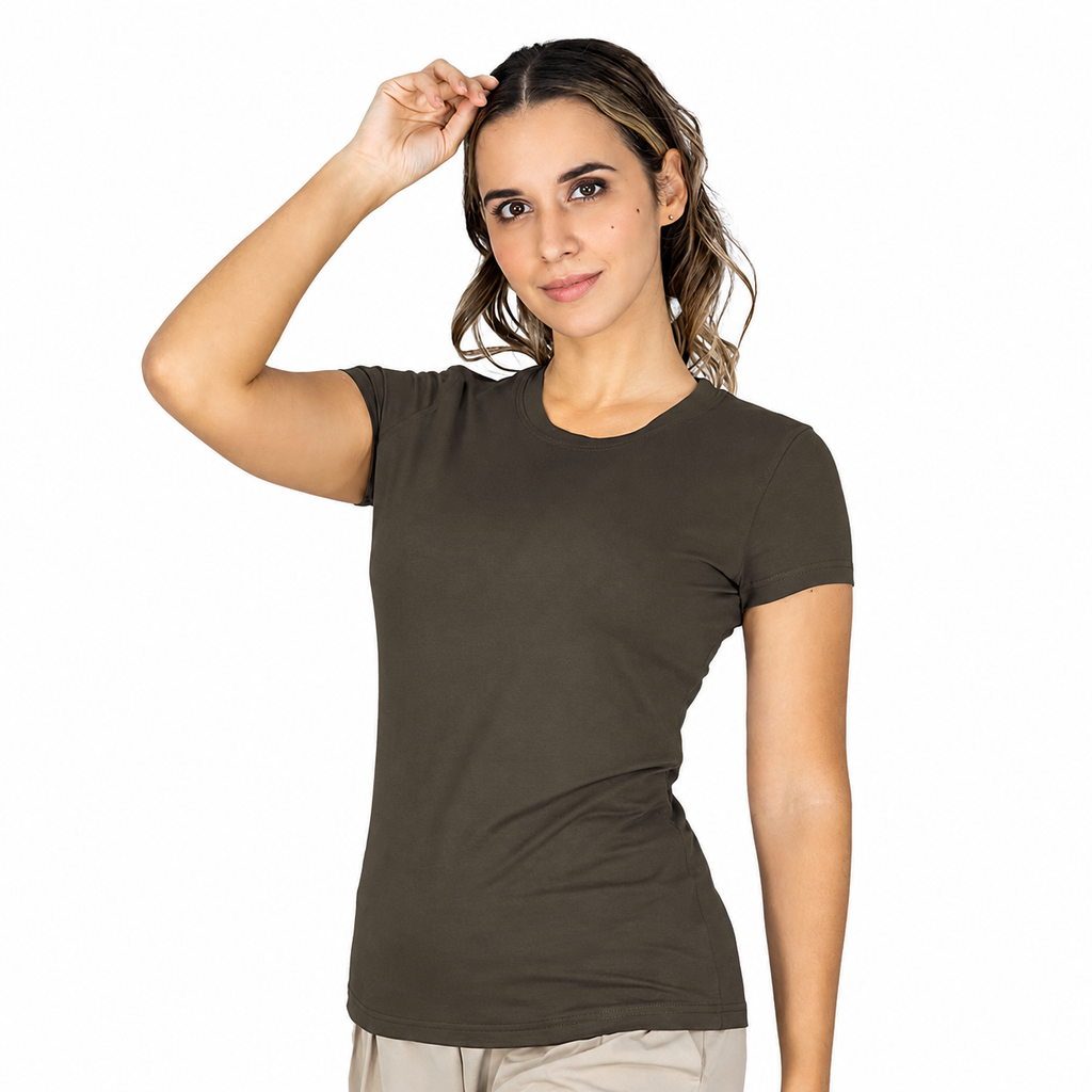 EVERLAST T-Shirt Fem E-DAY Brown Iron