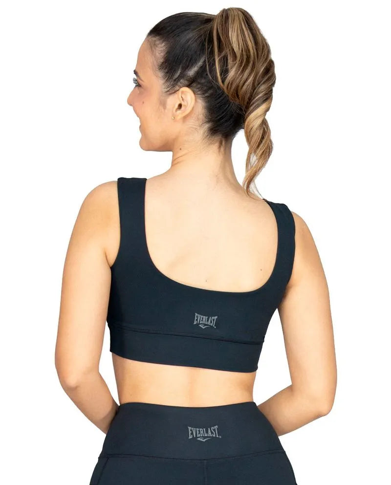 Crop Tank Fem Poly Everlast Spx rojo