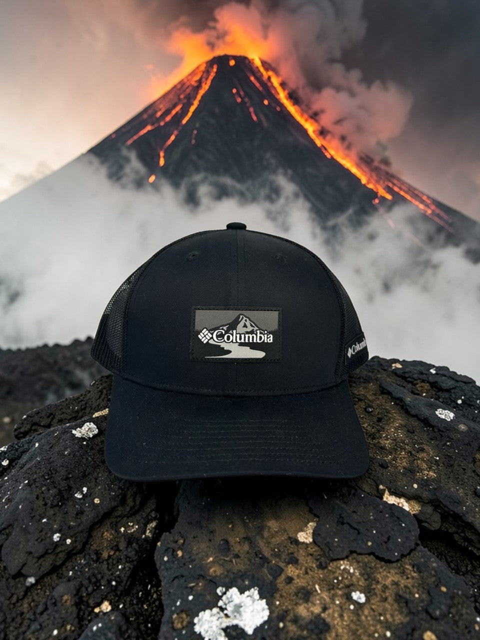 COLUMBIA gorra spring negra