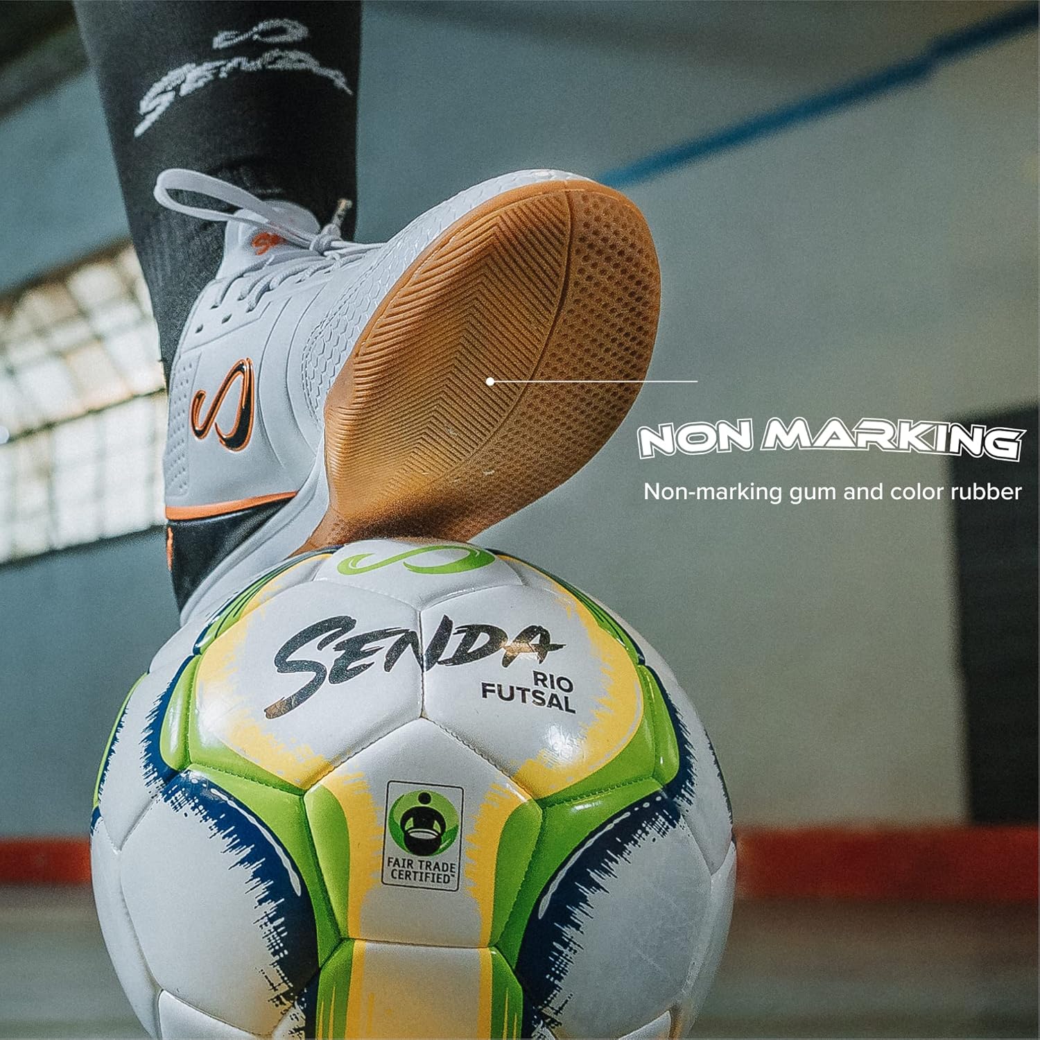 SENDA Ushuaia Academy Zapatillas de Fútbol Sala, Unisex