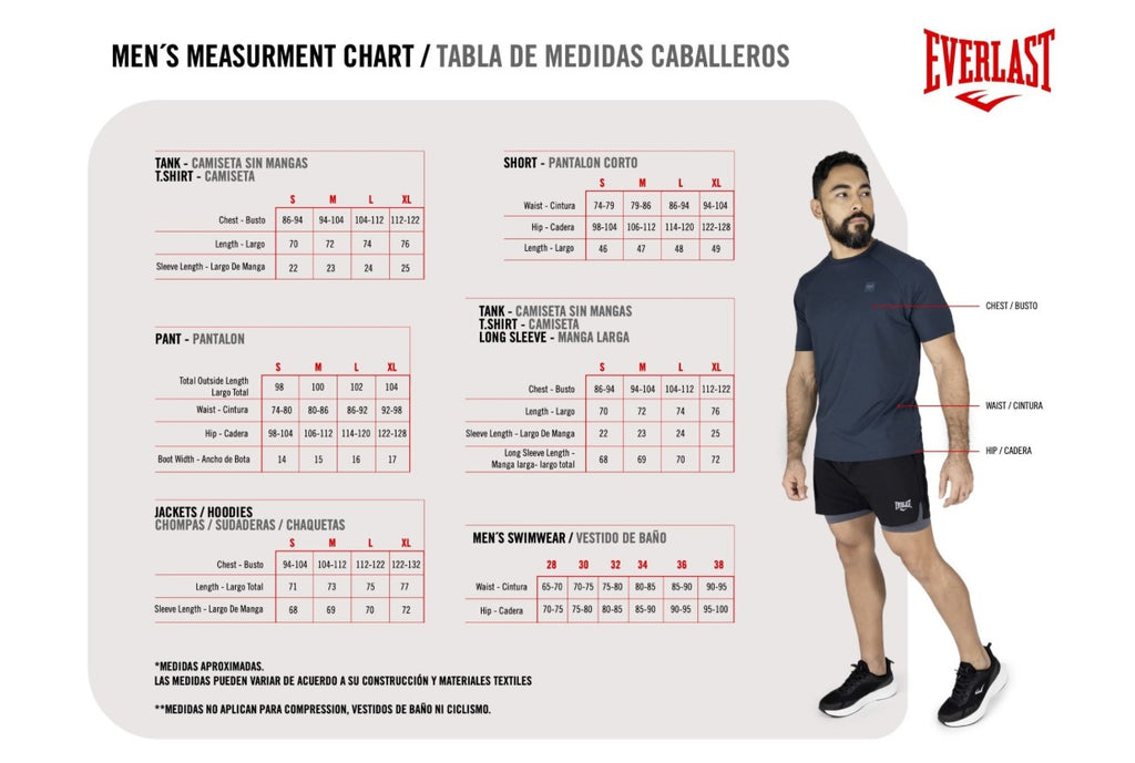 Everlast Camiseta Deportiva Men EOS Gray