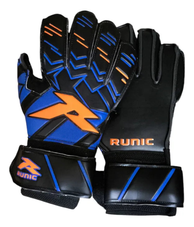 RUNIC Guantes de portero Magnet azul/ negro