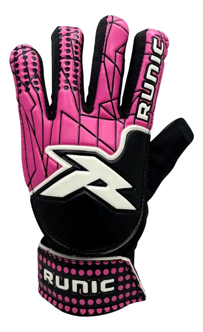 RUNIC guante de portero junior rosa/ negro