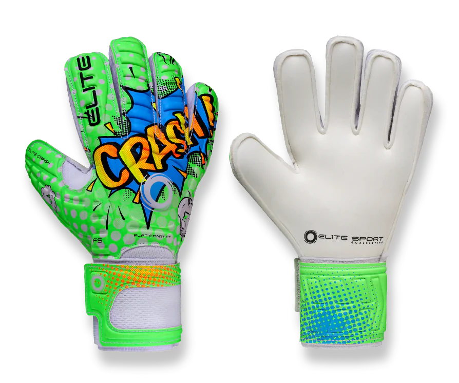ELITE SPORT guante de portero crash verde