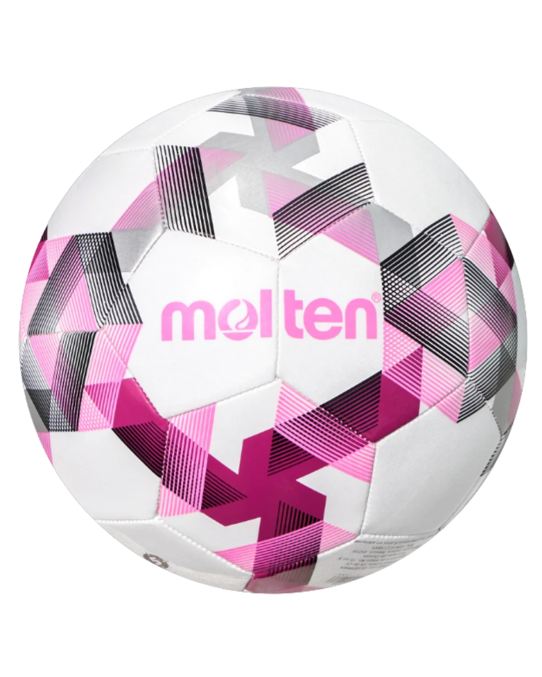 MOLTEN balon de futbol #5 Rosa/gris