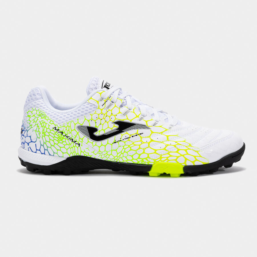 JOMA SINTÉTICA TURF Maxima 25 moqueta - césped blanco amarillo verde