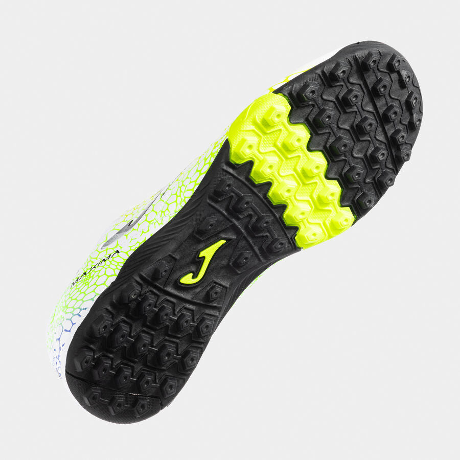 JOMA SINTÉTICA TURF Maxima 25 moqueta - césped blanco amarillo verde