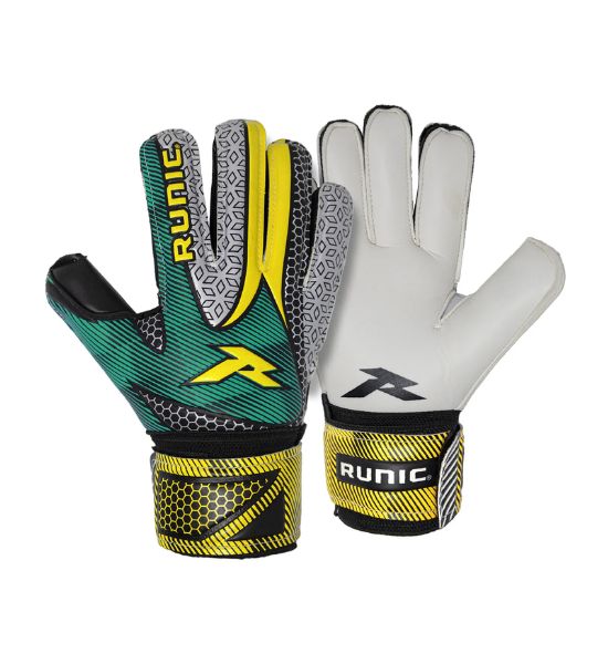 RUNIC guante de portero  goalkeper gris/ verde