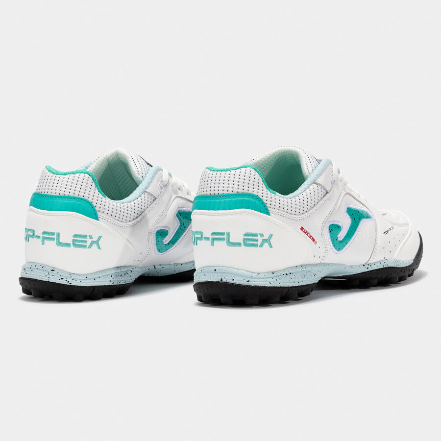 JOMA Tenis Futsal Top Flex 25 moqueta - turf blanco turquesa