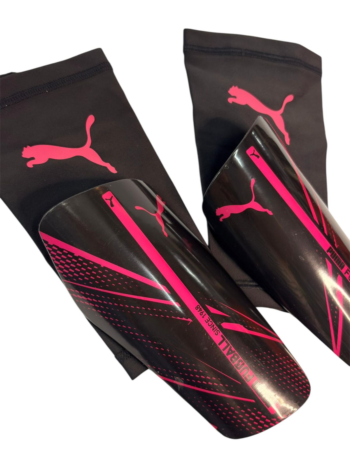 PUMA espinillera-shinguards Attacanto Sleeve PINK
