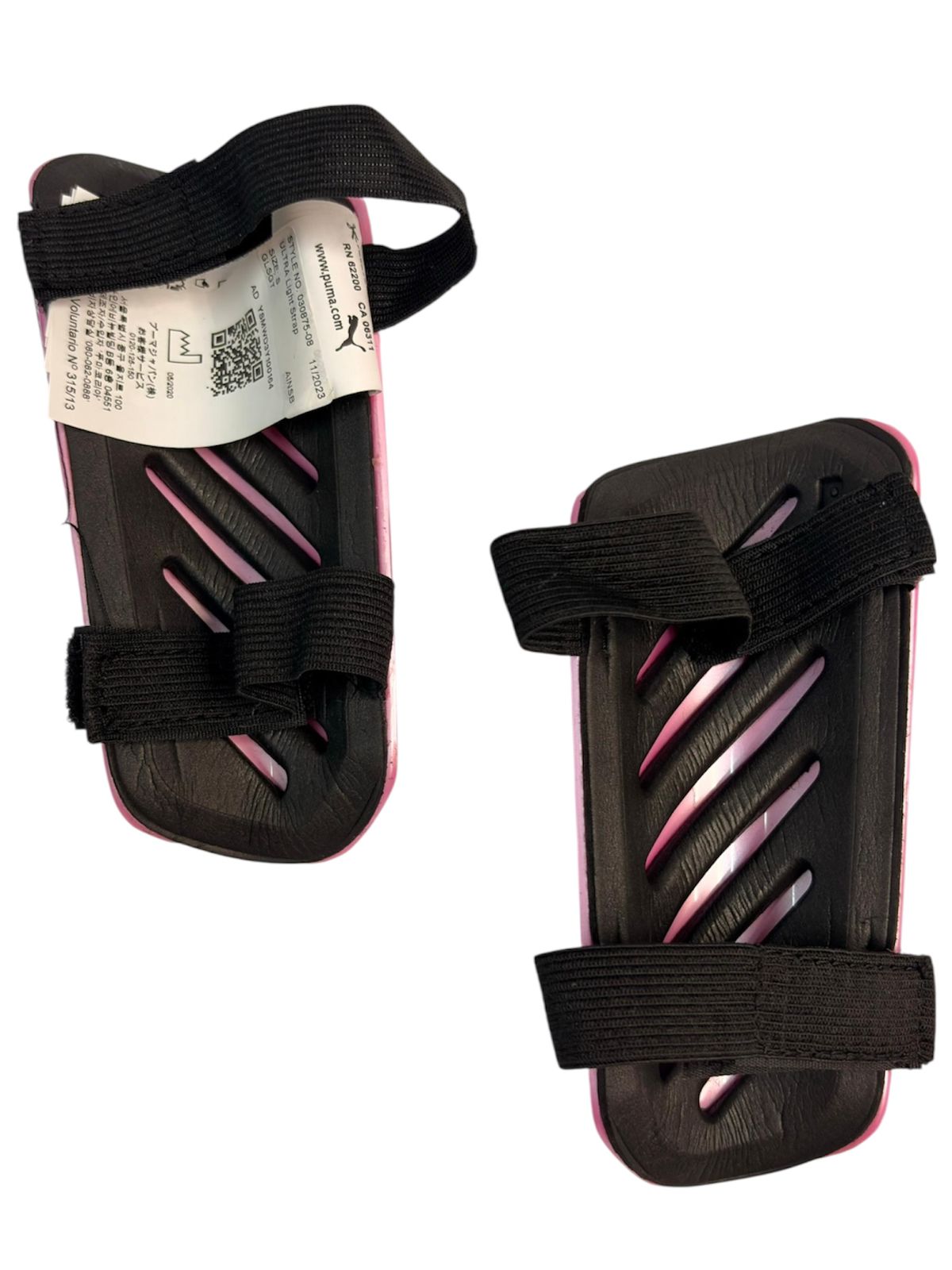 PUMA espinillera-shinguards Ultra Light strap Pink