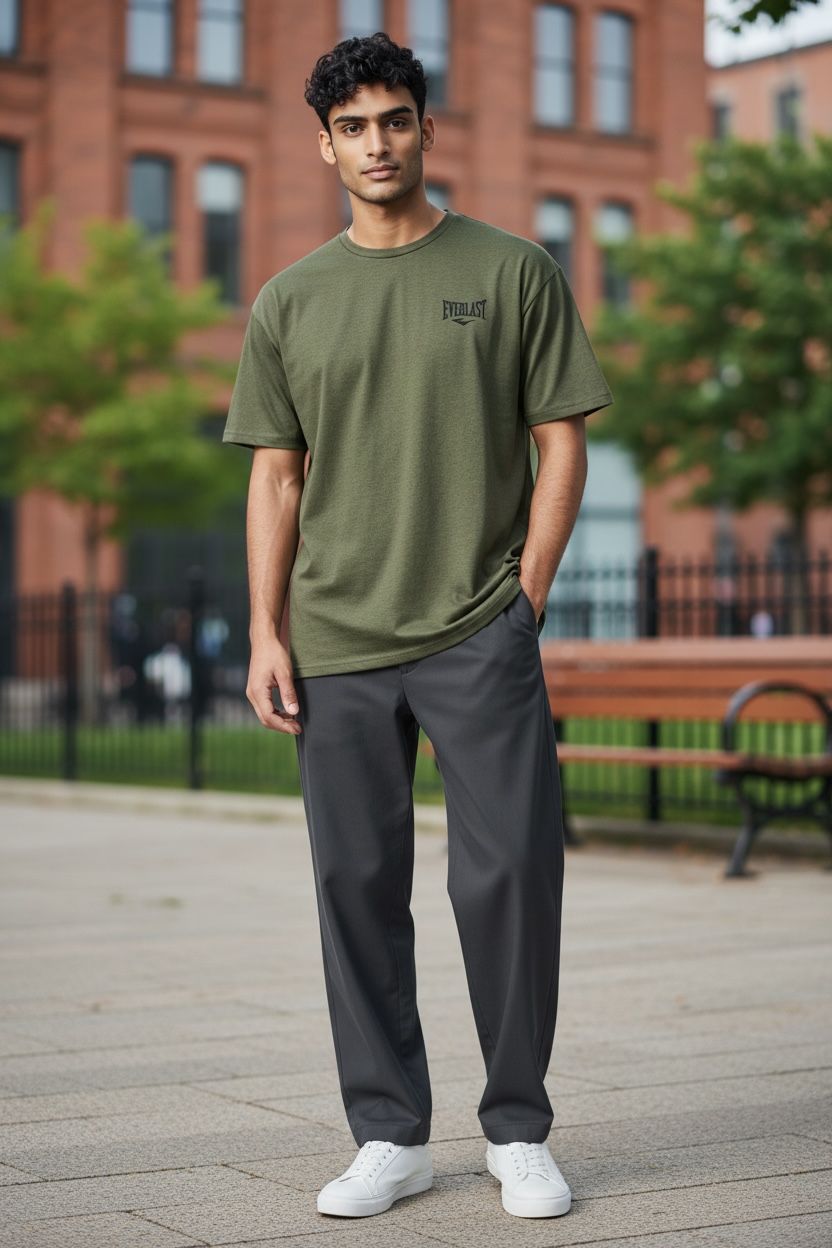 Everlast Camiseta Deportiva Men Dark Green