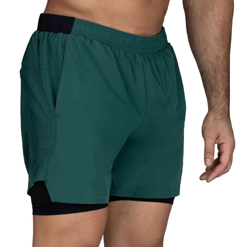 Short 2in1 Men Everlast Pioneer 5" /Green