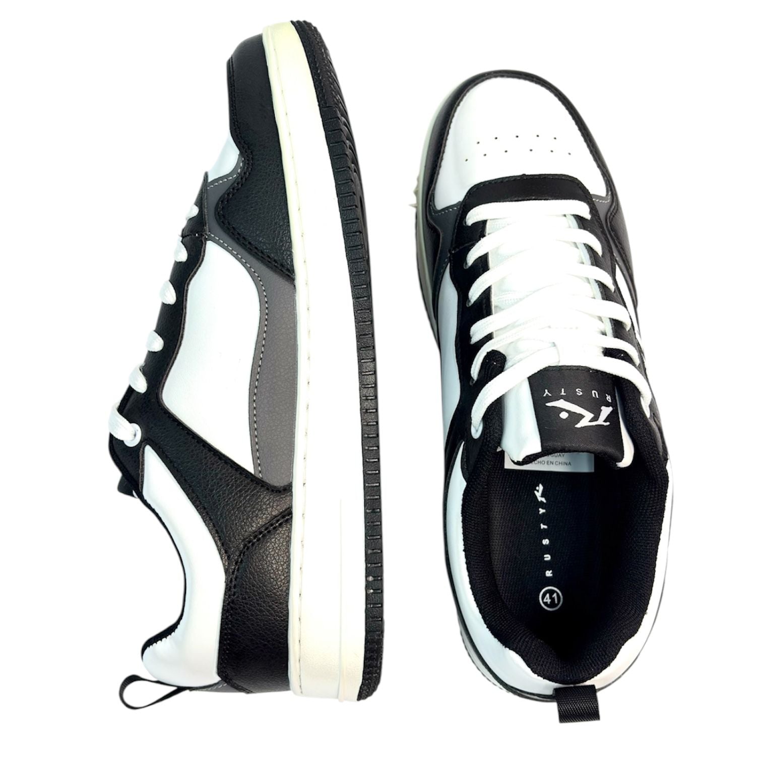 RUSTY Tenis GERARD – Blanco/Negro