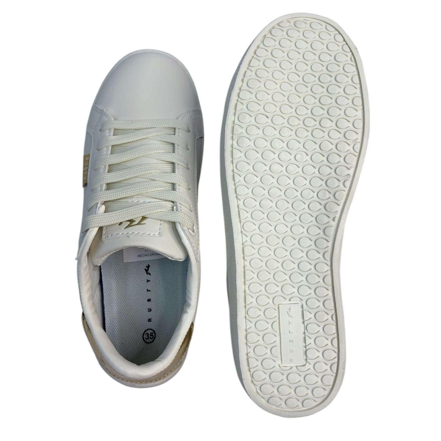 RUSTY Tenis IVO – DORADO