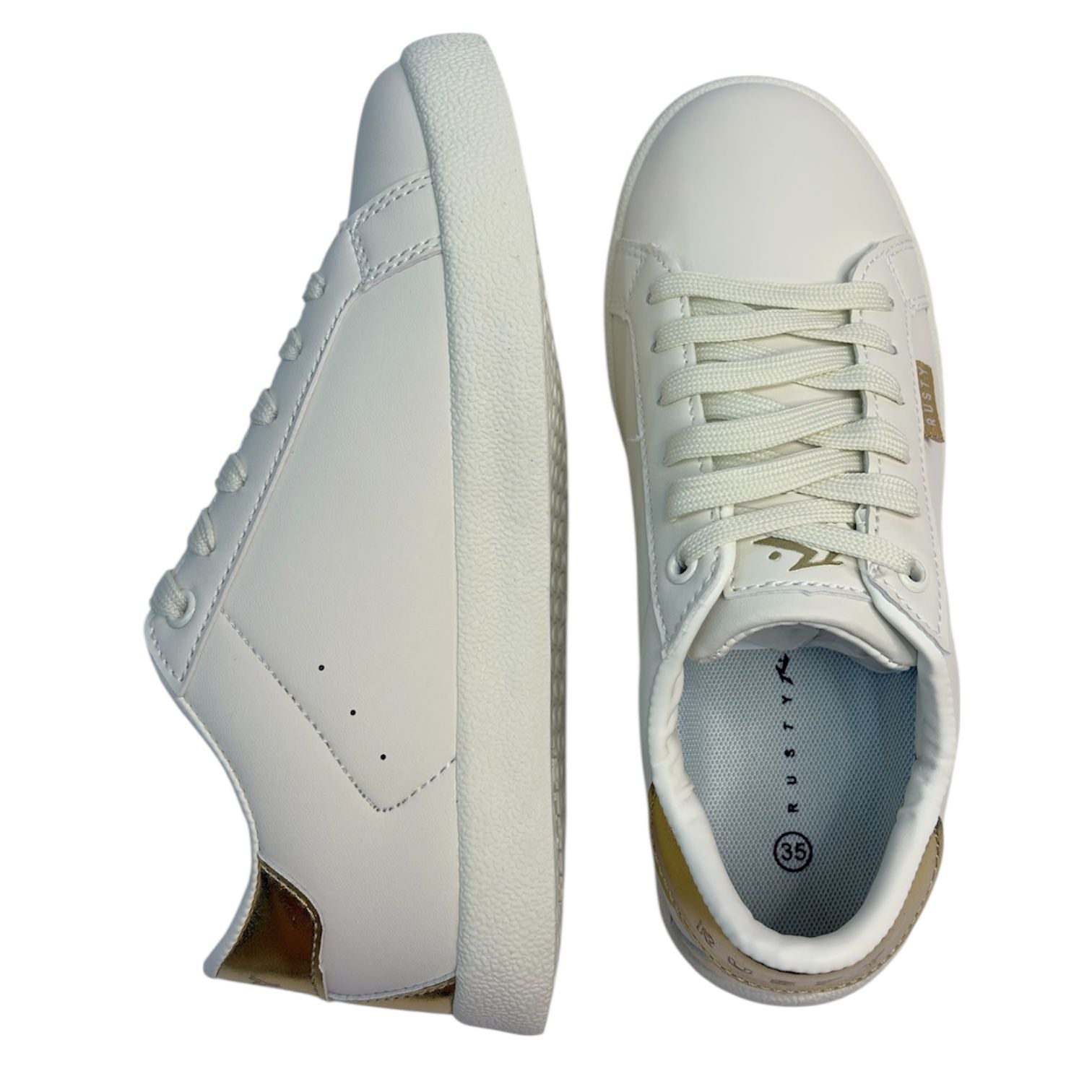 RUSTY Tenis IVO – DORADO