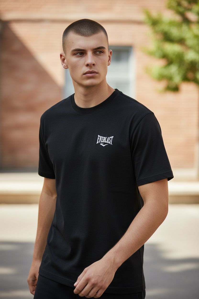 Everlast Camiseta Deportiva Train Black