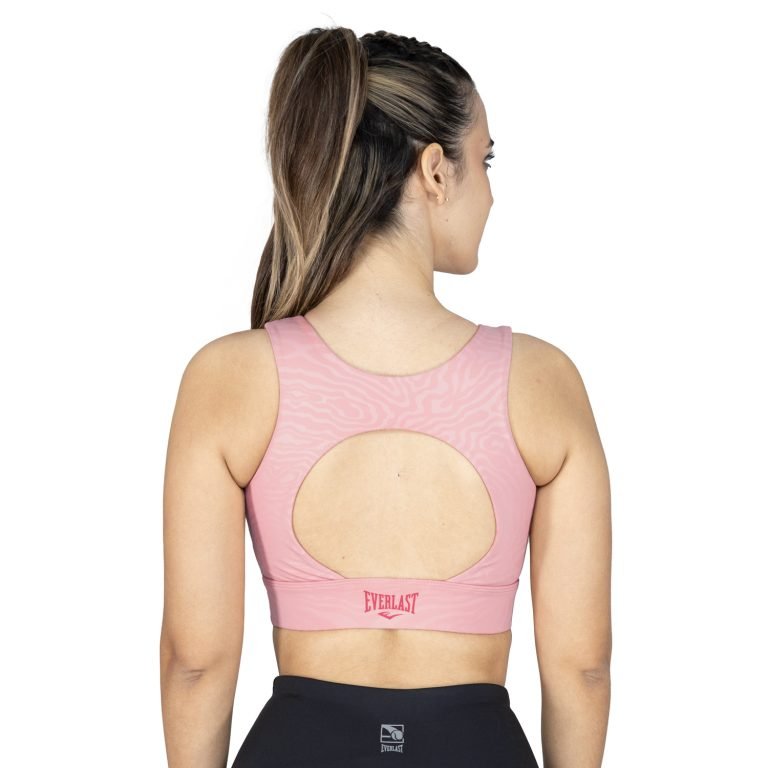 Crop Tank Fem Poly Everlast Spx rojo
