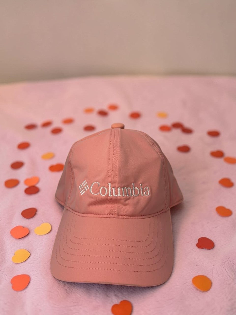 COLUMBIA gorra rosada