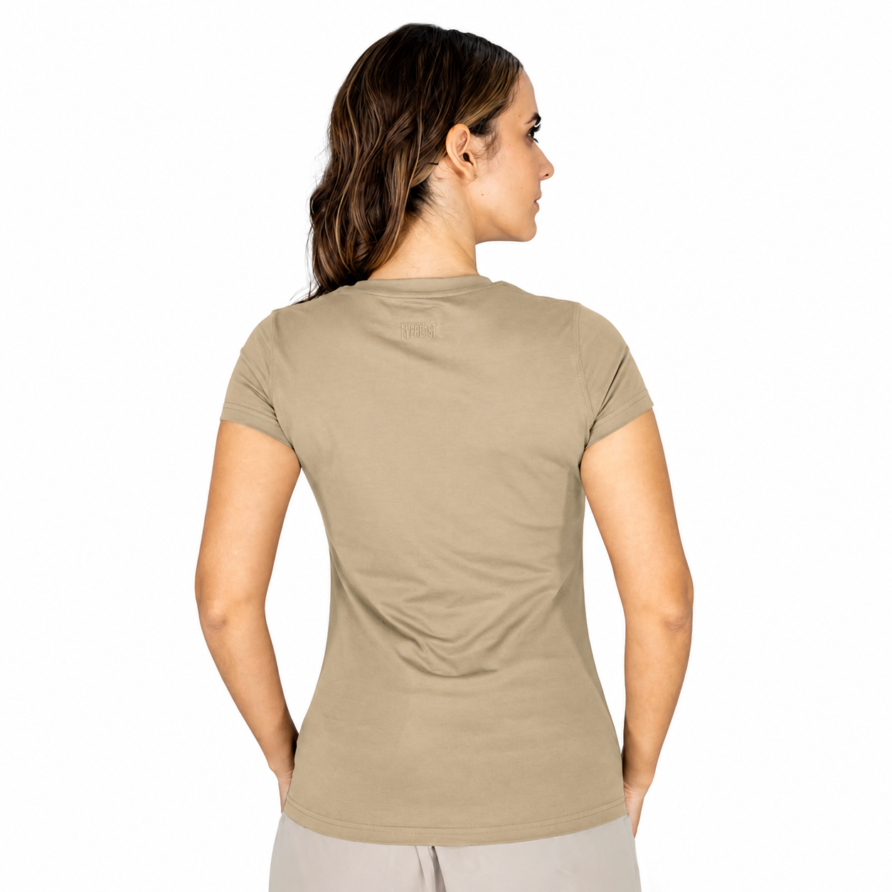 EVERLAST T-Shirt Fem E-DAY Light Khaki