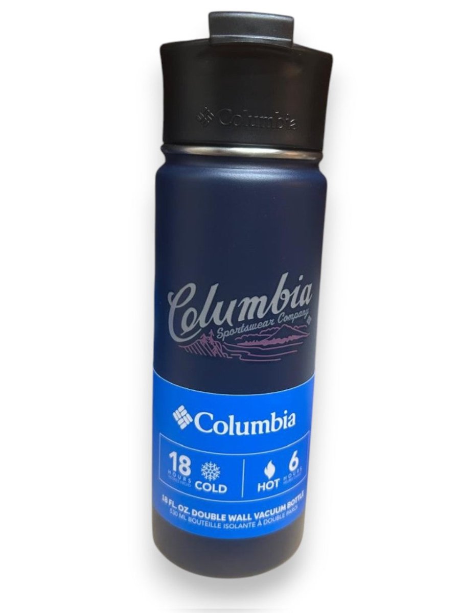 COLUMBIA botella termica azul 18oz - FOR SPORT