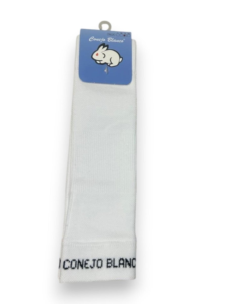 CONEJO BLANCO Pantorrillera color blanco - FOR SPORT