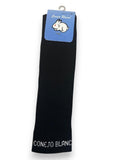 CONEJO BLANCO Pantorrillera color negro - FOR SPORT
