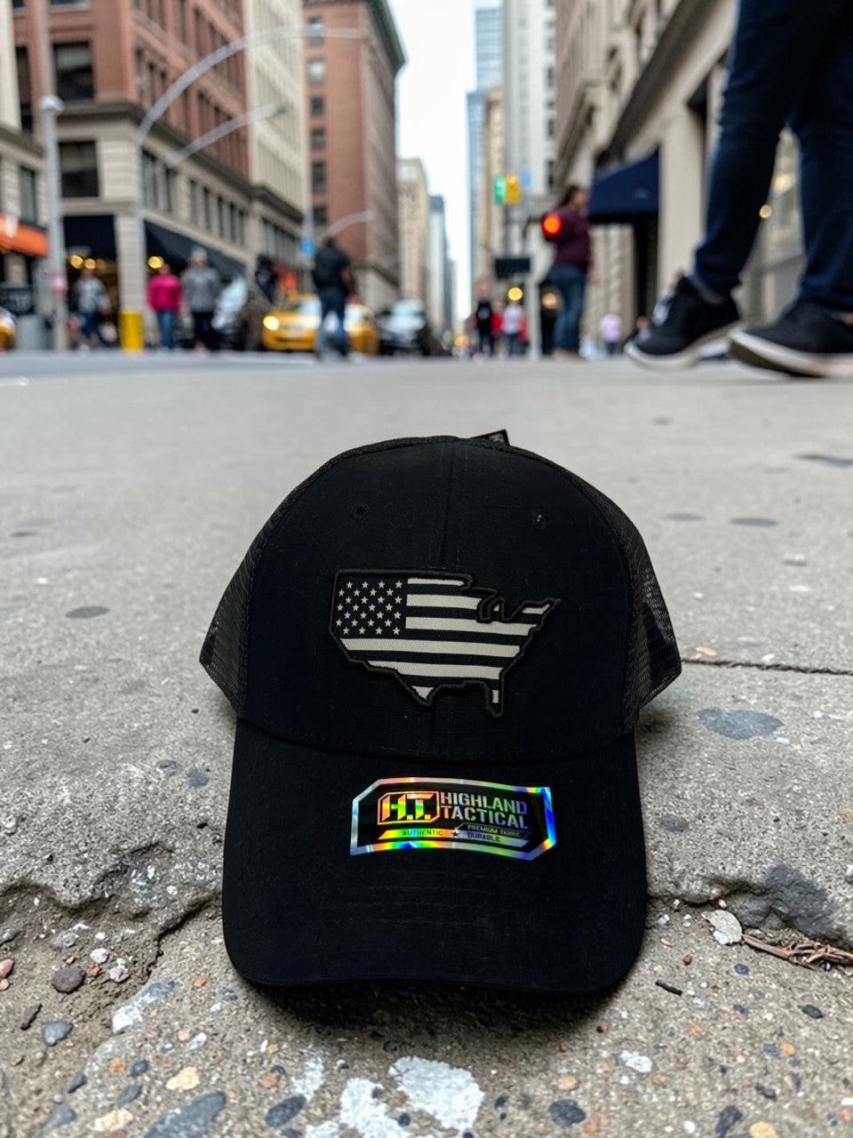 HIGHLAND gorra negra