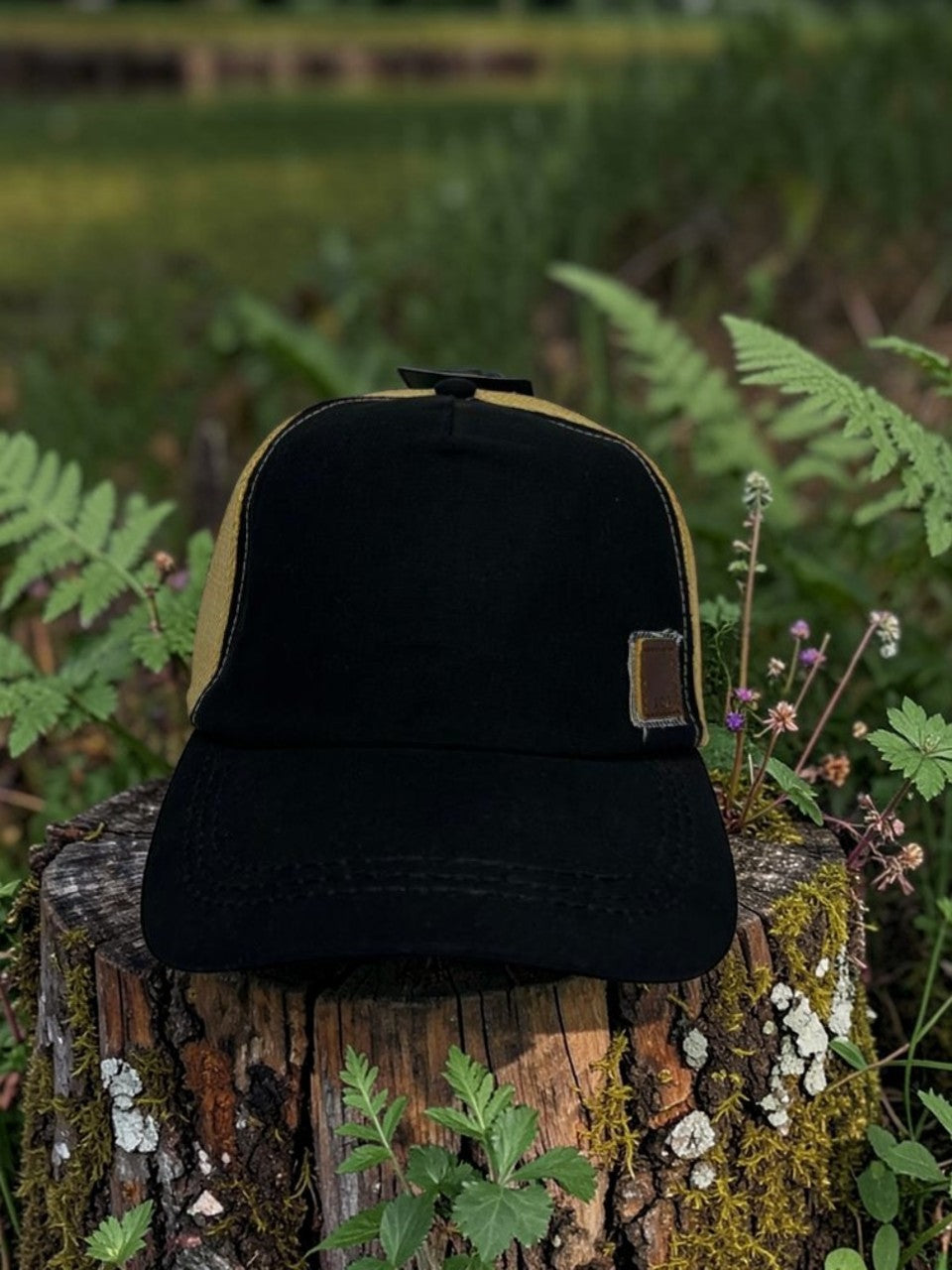 ROXY gorra color negro/amarillo