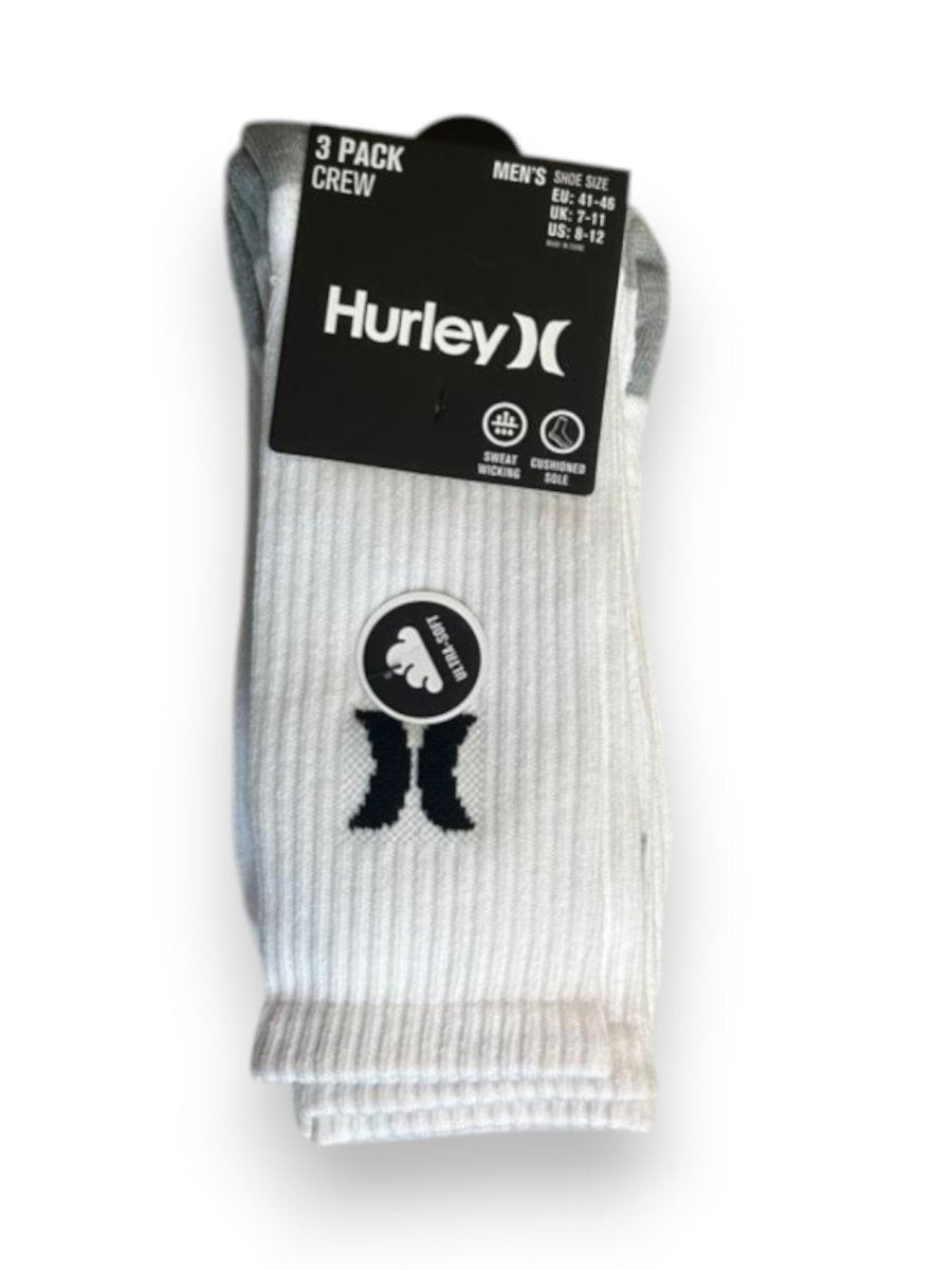 HURLEY Media 3 pack blancas - FOR SPORT
