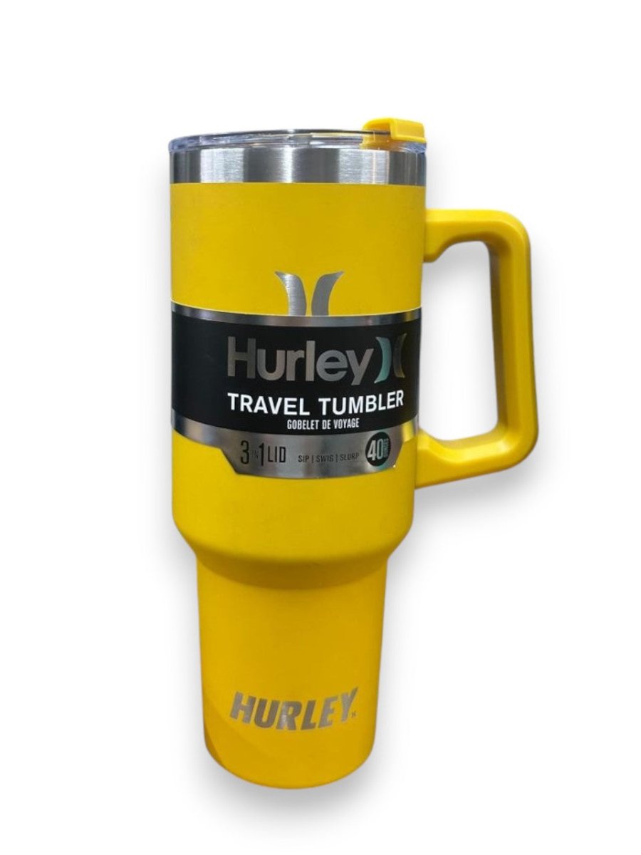 HURLEY vaso termico travel tumbler amarillo 40oz - FOR SPORT