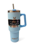 HURLEY vaso térmico travel tumbler celeste 40oz - FOR SPORT