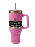 HURLEY vaso térmico travel tumbler rosada 40oz - FOR SPORT