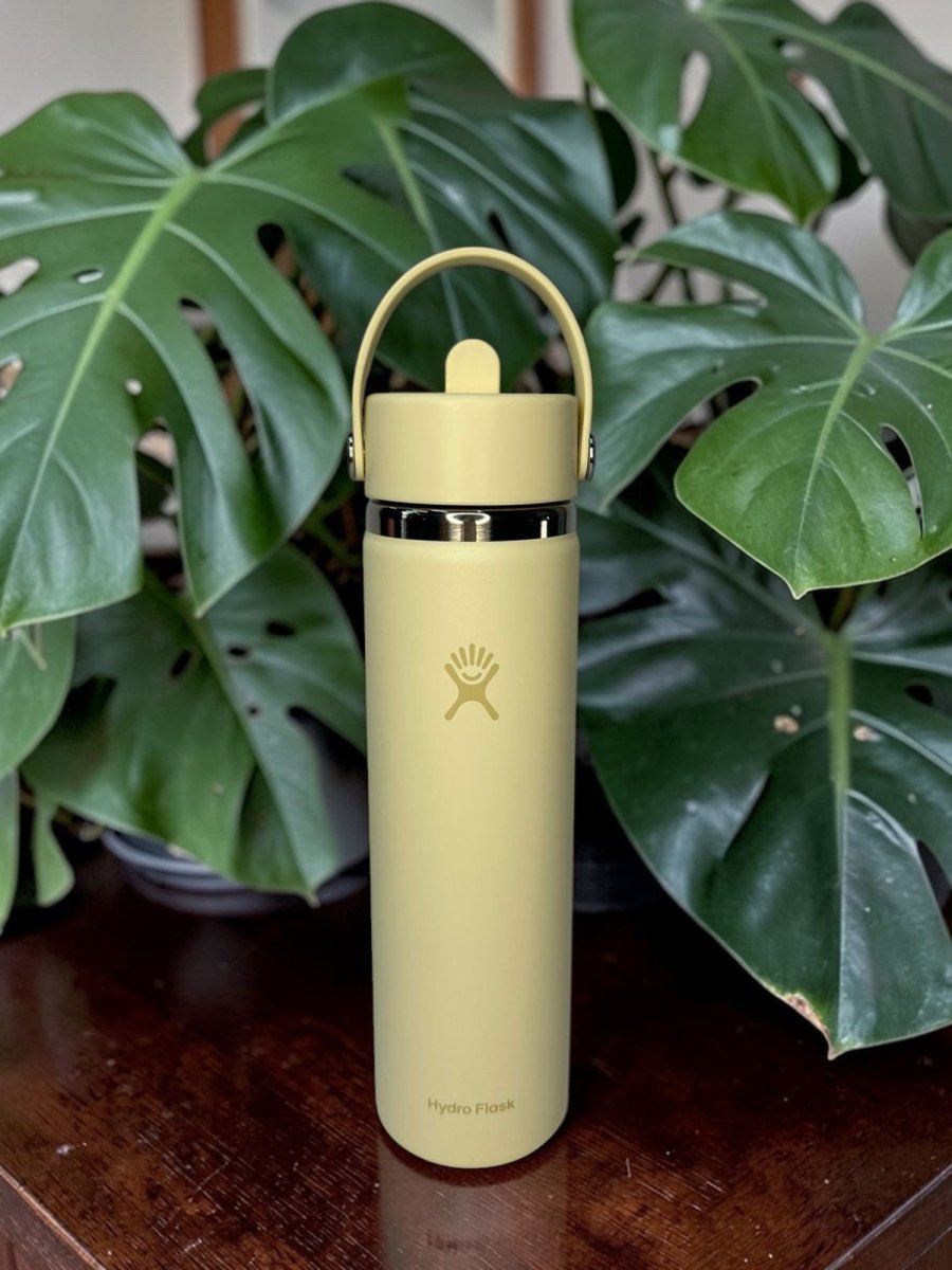 HYDRO FLASK botella flex straw color crema 24oz - FOR SPORT