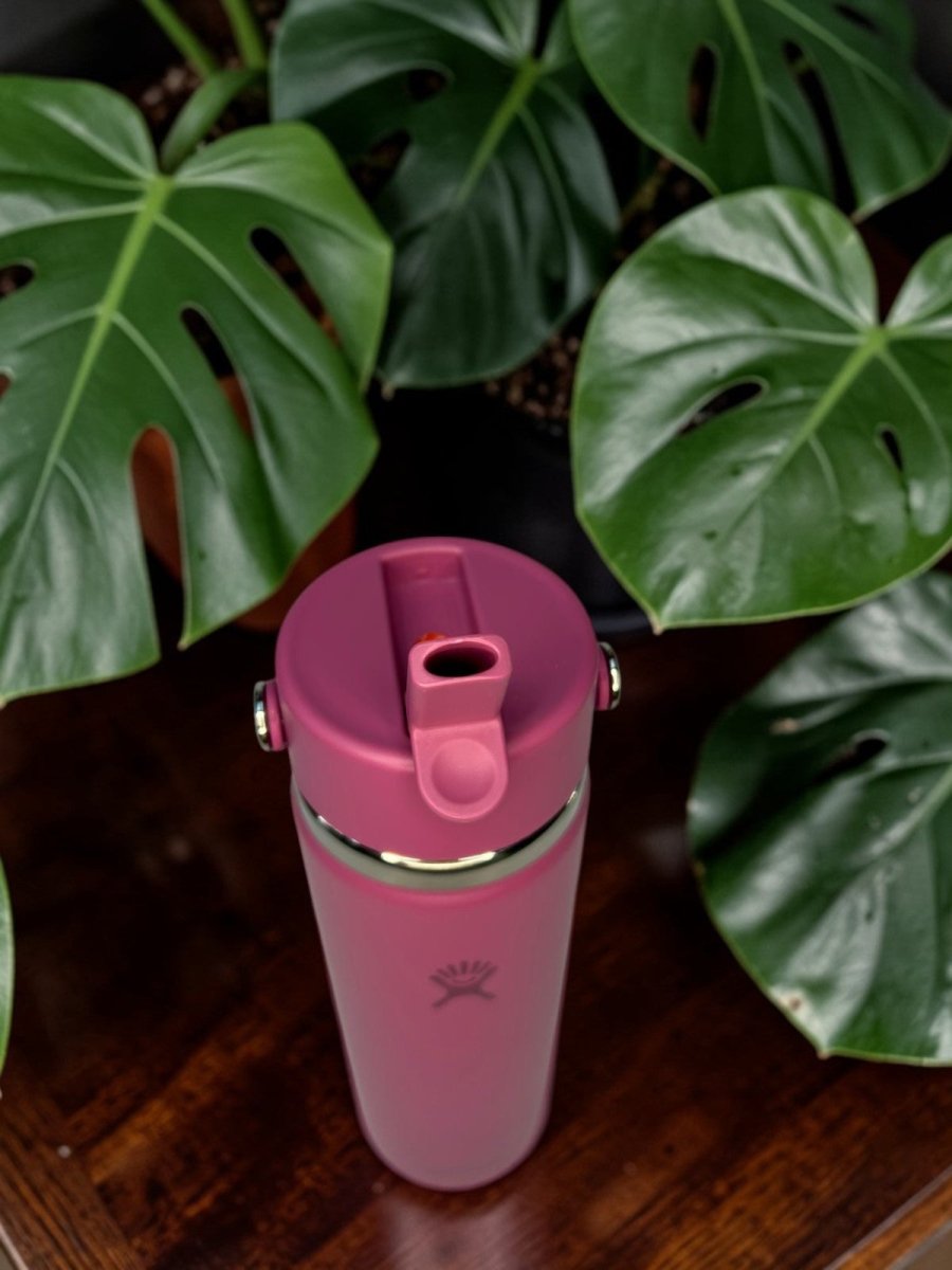 HYDRO FLASK botella flex straw fucsia 24oz - FOR SPORT