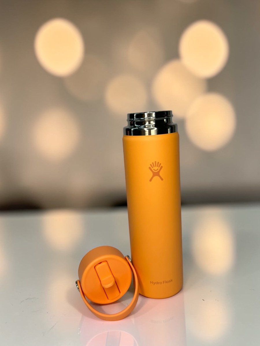 HYDRO FLASK botella flex straw naranja 24oz - FOR SPORT