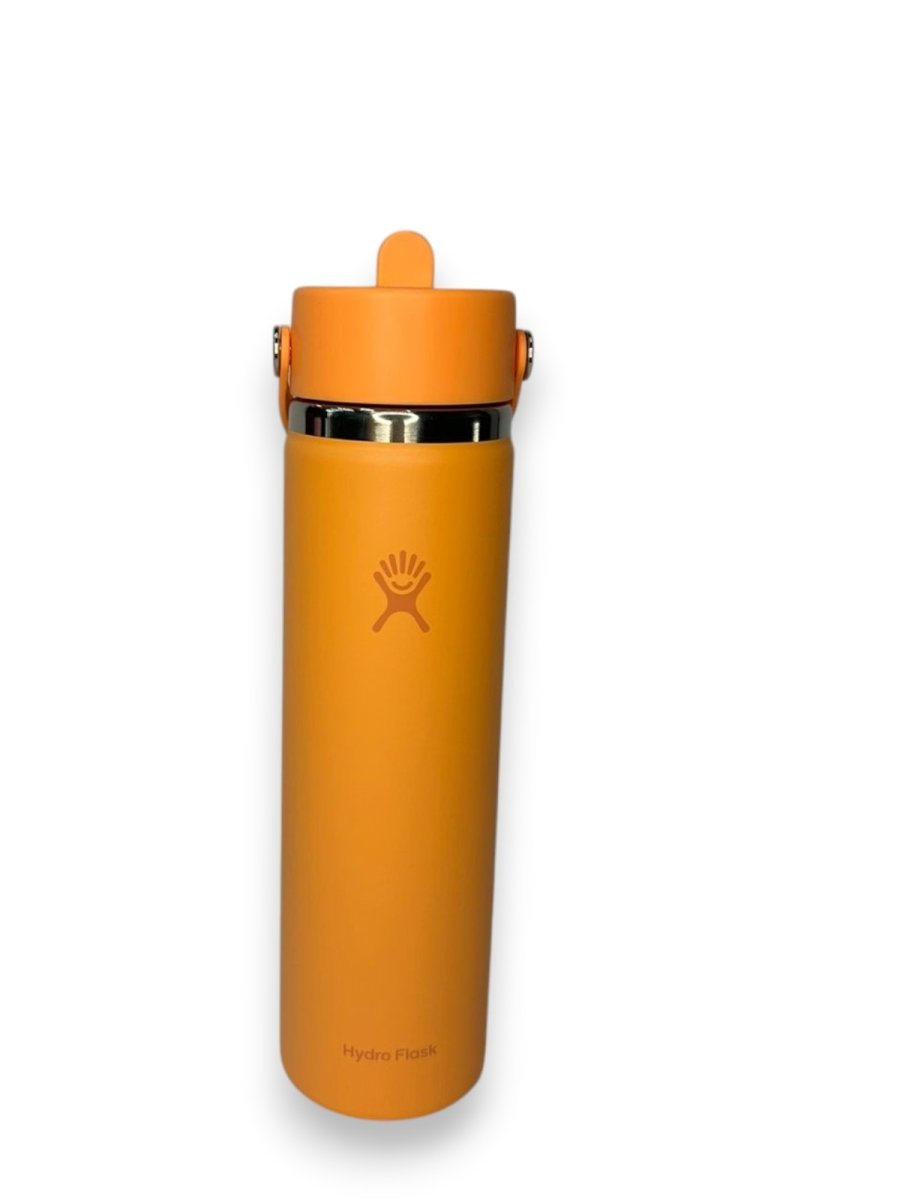 HYDRO FLASK botella flex straw naranja 24oz - FOR SPORT
