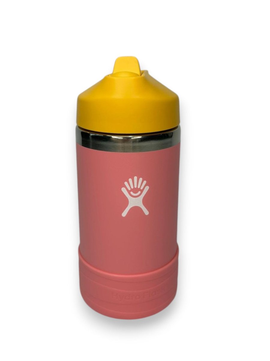 HYDRO FLASK botella mini termica Jr rosa/amarillo 12oz - FOR SPORT