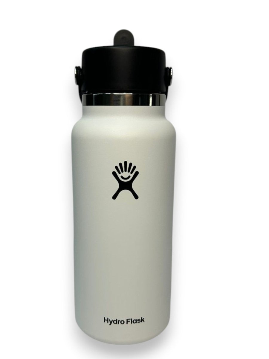 HYDRO FLASK botella wide flex blanca 32oz - FOR SPORT