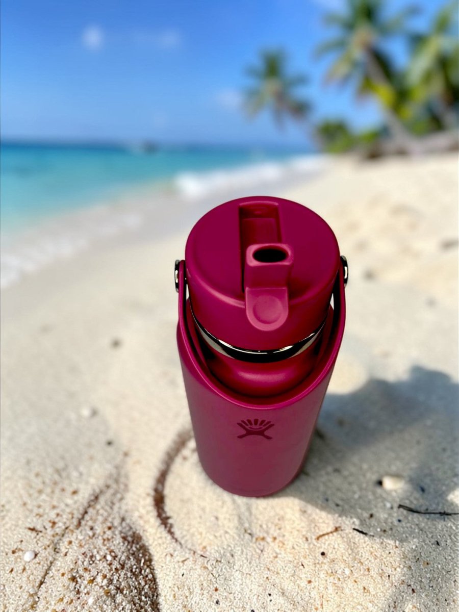 HYDRO FLASK botella wide flex fucsia 32oz - FOR SPORT