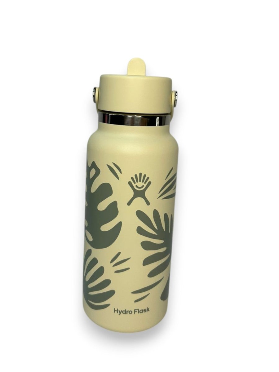 HYDRO FLASK botella wide flex straw botanical 32oz - FOR SPORT