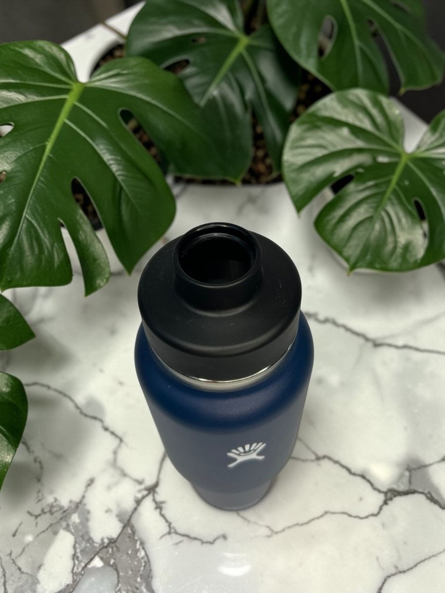 HYDRO FLASK botella wide flex straw travel azul 32oz - FOR SPORT