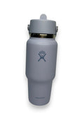 HYDRO FLASK botella wide flex straw travel lila 24oz - FOR SPORT