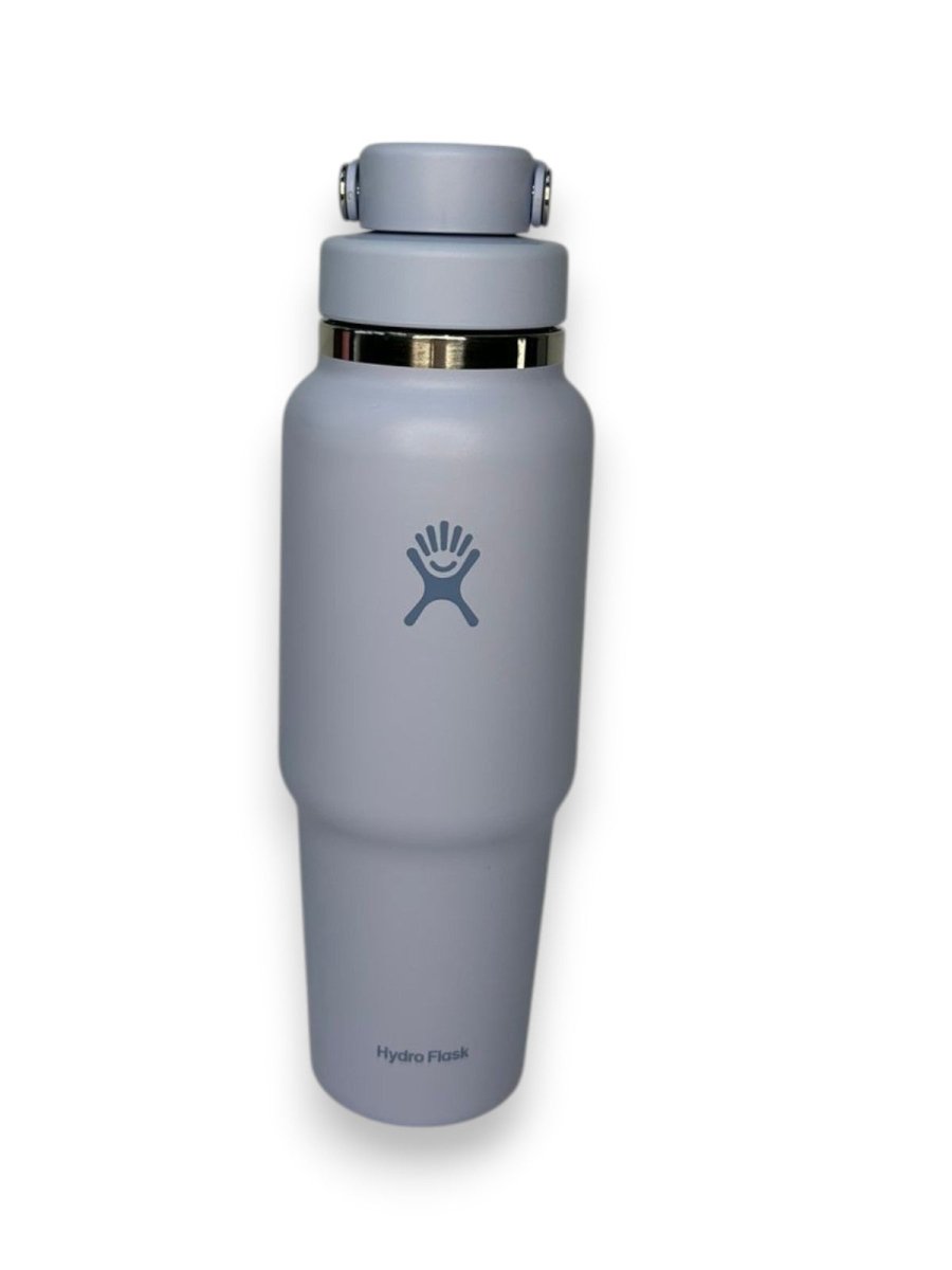 HYDRO FLASK botella wide flex straw travel lila 32oz - FOR SPORT